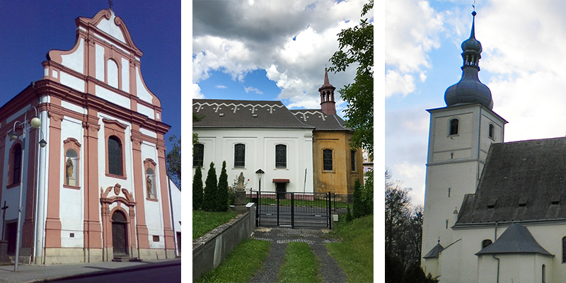 klášterní kostel sv. Valentina, kostele sv. Valentina v Novosedlicích, kostel sv. Valentina v Bravanticích