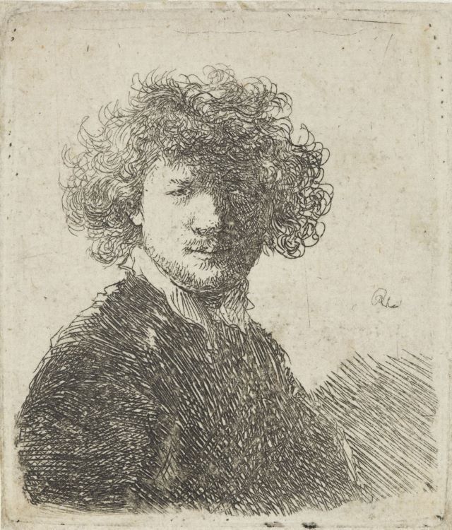 Rembrandt autoportrét