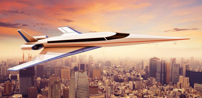 Z Londýna do New Yorku za 90 minut? Cesty budoucnosti slibuje nové nadzvukové letadlo
