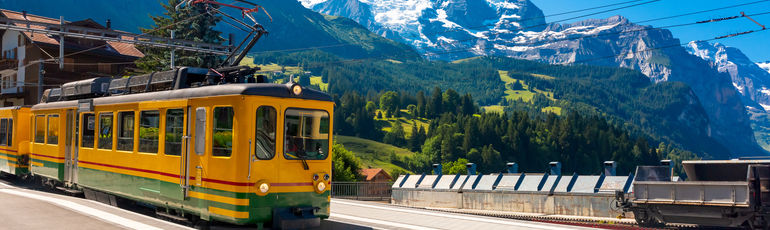 Nejkrásnější železniční tratě v Evropě