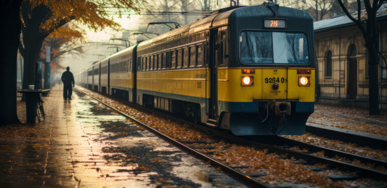 Nejbarevnější podzimní železniční trasy v Evropě