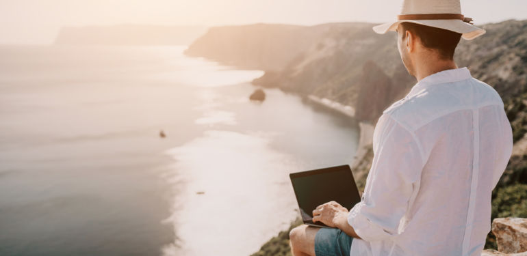 Život digitálních nomádů: 6 nejlepších míst pro práci na dálku