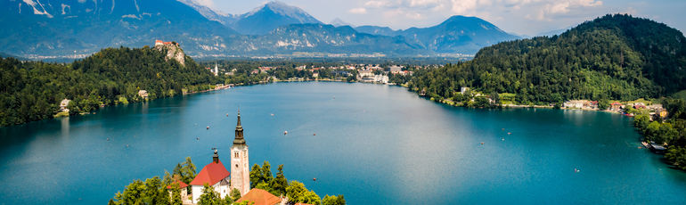 Vypravte se do Slovinska a poznejte modrobílou perlu, jezero Bled