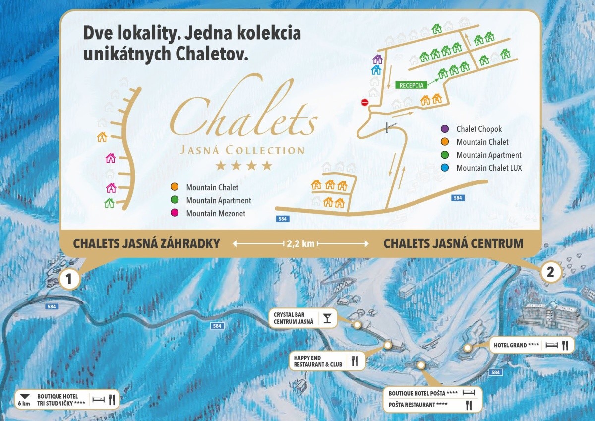 Chalets Jasná Collection - Záhradky