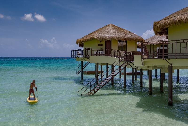 Palafitos Overwater Bungalows (Playa Maroma)