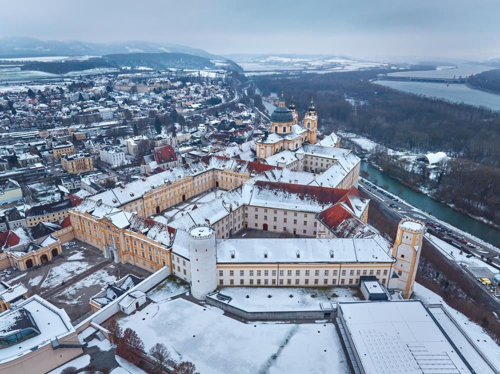 Adventní klášter Melk a Kremže