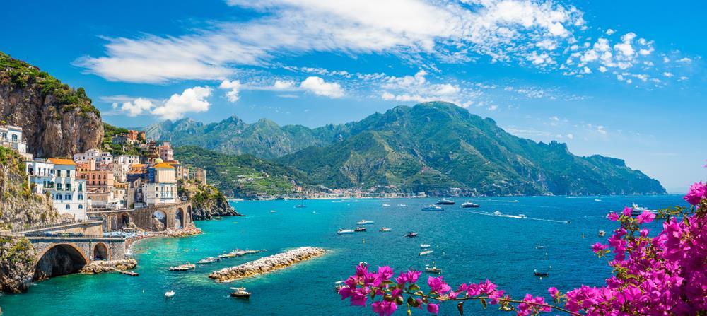 Amalfské pobřeží a Neapolský záliv