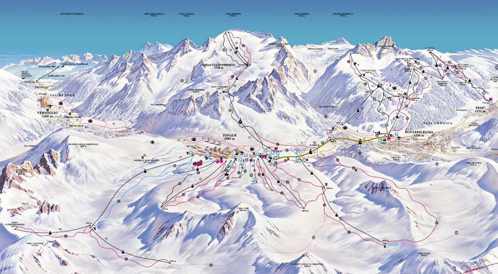 5denní zájezd s dopravou, polopenzí a skipasem v ceně – hotel La Mirandola