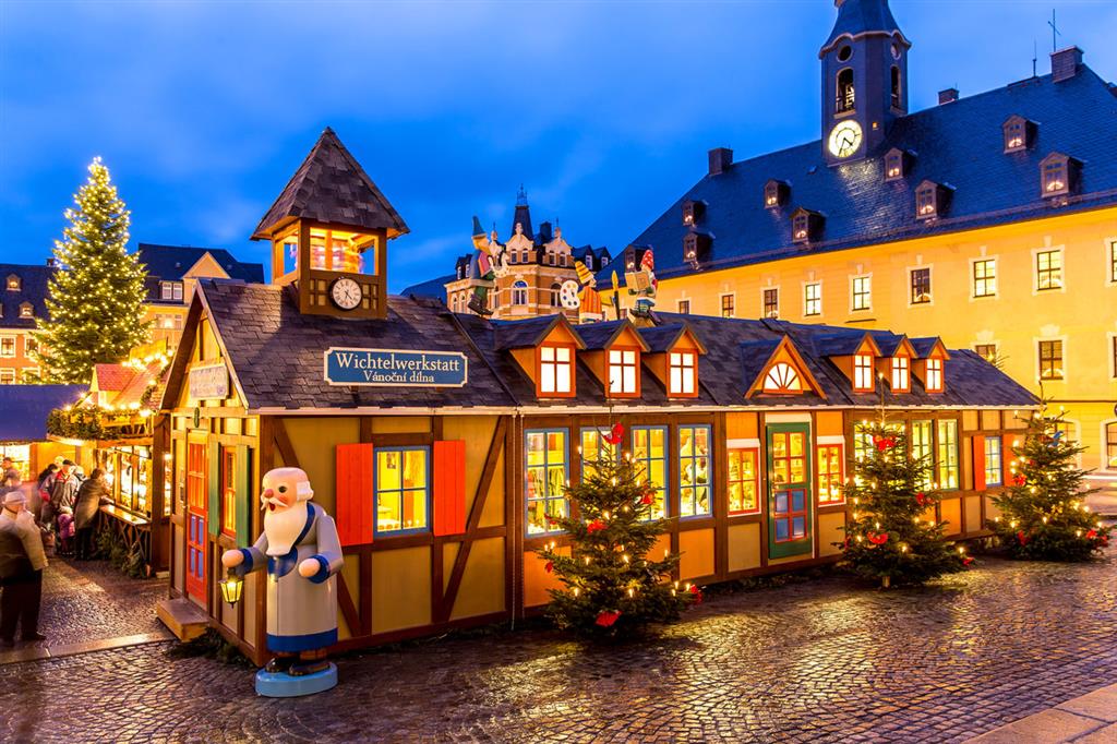 Adventní Annaberg-Buchholz a Saská Kamenice