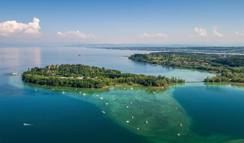 Bodamské jezero – ostrov Mainau, Kostnice a kůlové stavby UNESCO