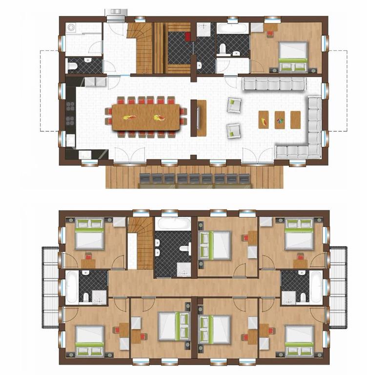 Apartmány Feriendorf Obertraun
