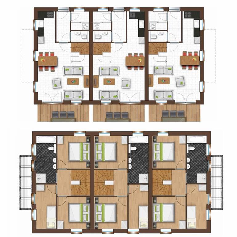 Apartmány Feriendorf Obertraun