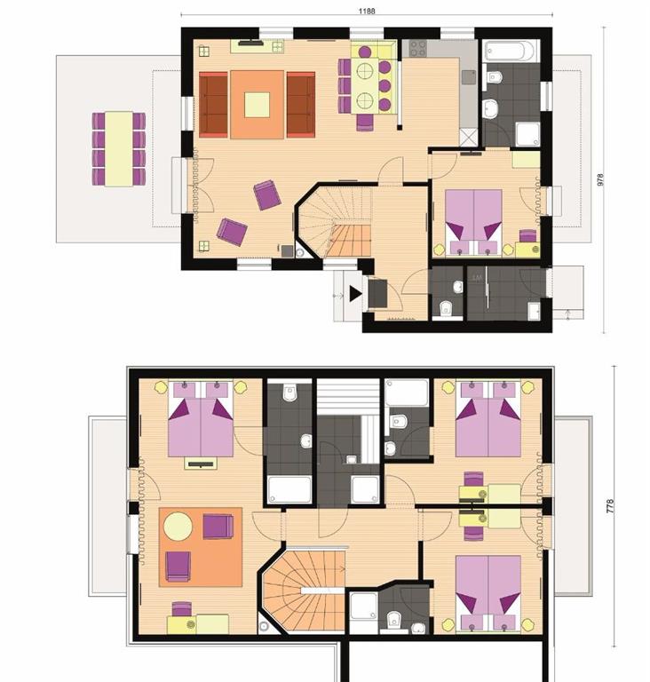 Apartmány Feriendorf Obertraun
